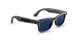 Умные очки Ray-Ban Meta Wayfarer Gen 2 Standard Shiny Transparent Grey / Clear to Sapphire Transitions
