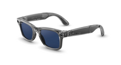 Розумні окуляри Ray-Ban Meta Wayfarer Gen 2 Large Shiny Transparent Grey / Clear to Sapphire Transitions (Larged)