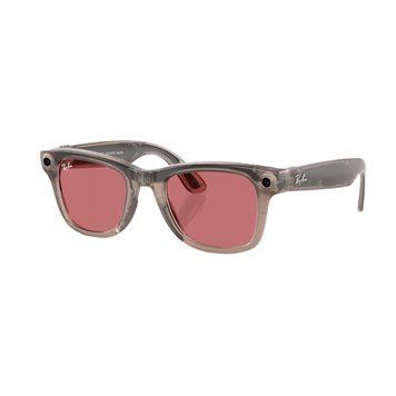 Умные очки Ray-Ban Meta Shiny Warm Stone / Watermelon Red Transitions