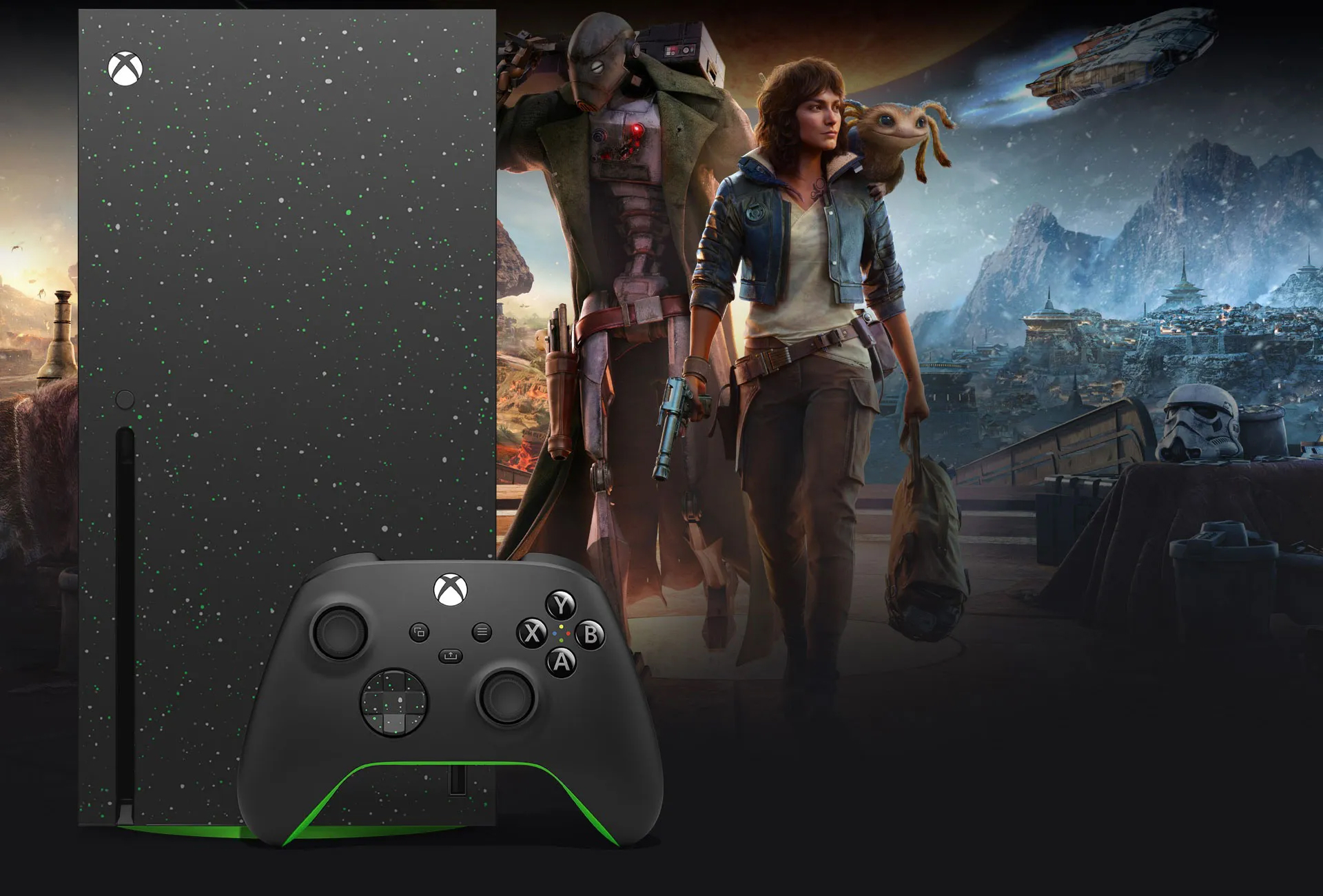 Игровая приставка Microsoft Xbox Series X 2 TB Galaxy Black в