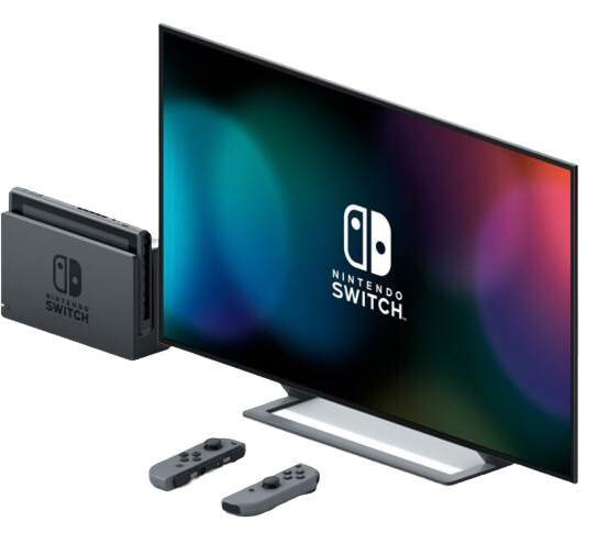 Портативная игровая приставка Nintendo Switch with Neon Blue and